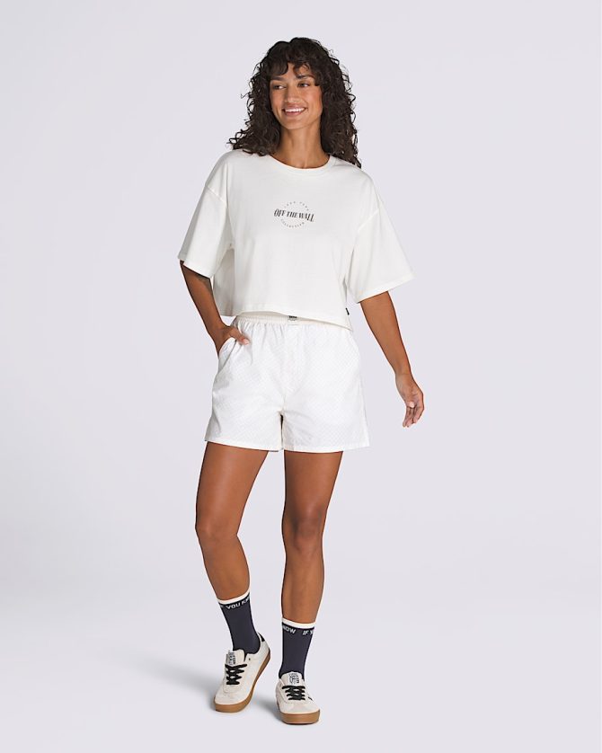 Alicia Checkerboard 3.5'' Boxer Shorts VN000MBCWHT - Image 3