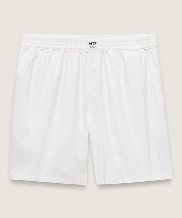 Alicia Checkerboard 3.5'' Boxer Shorts VN000MBCWHT