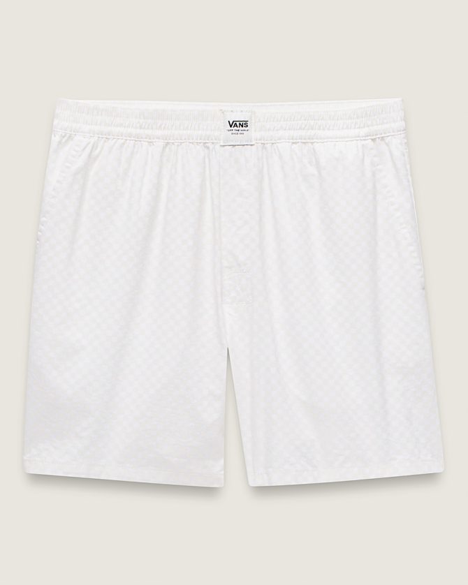 Alicia Checkerboard 3.5'' Boxer Shorts VN000MBCWHT