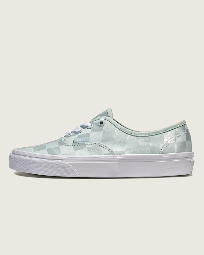 Authentic Checkerboard Satin Shoe VN000D6G887