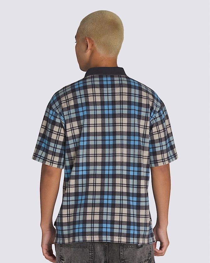 Bellmoor Plaid Polo Shirt VN000KUNE88 - Image 3