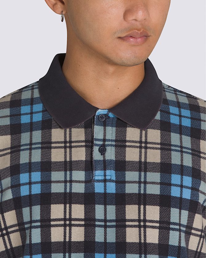 Bellmoor Plaid Polo Shirt VN000KUNE88 - Image 5