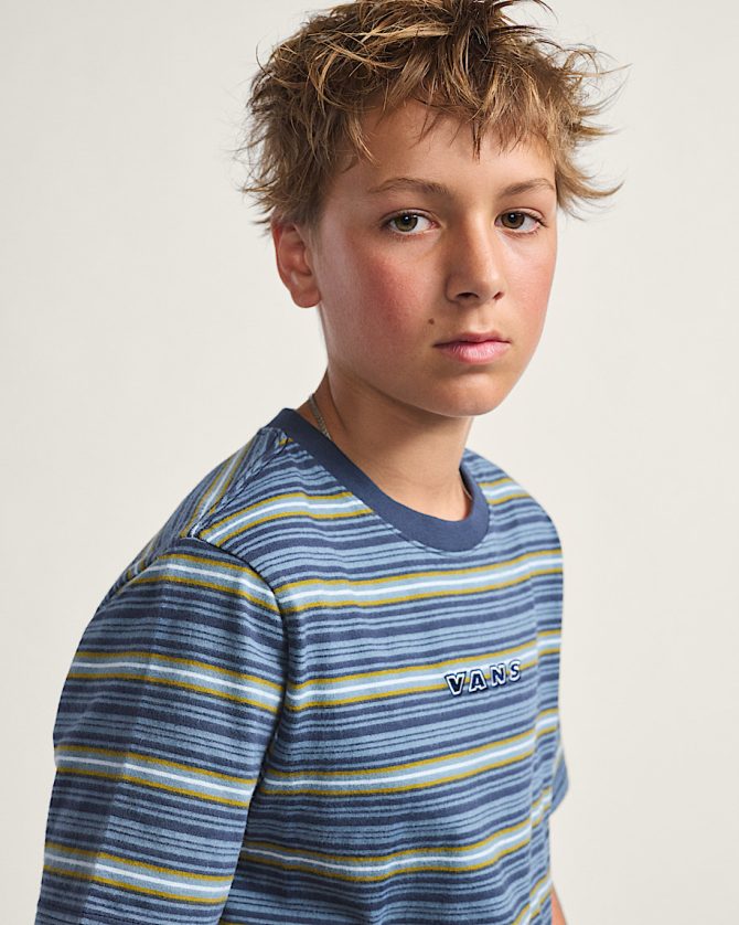 Big Kids Cameron Stripe T-Shirt VN000PVNF2E - Image 4