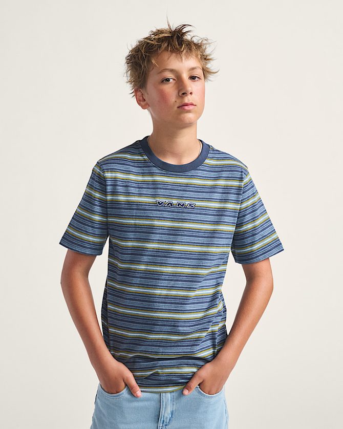 Big Kids Cameron Stripe T-Shirt VN000PVNF2E - Image 2