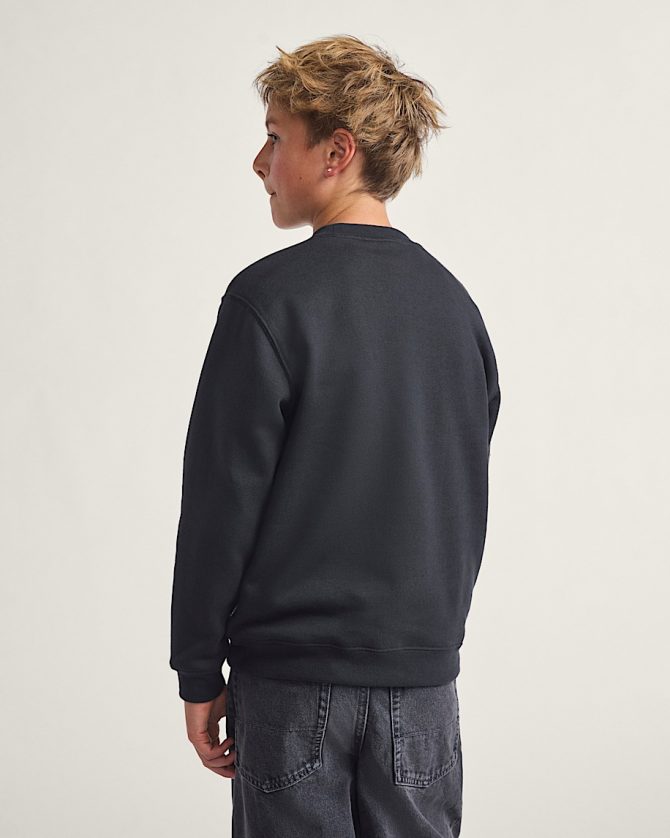 Big Kids Classic Oval Crew Sweatshirt VN000PWVBLK - Image 3