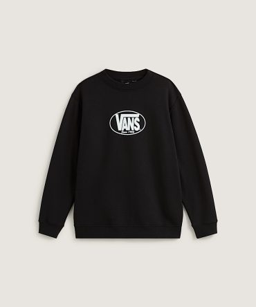 Big Kids Classic Oval Crew Sweatshirt VN000PWVBLK