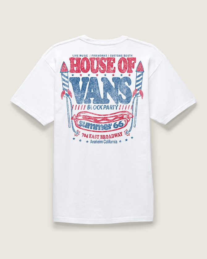 Block Party T-Shirt VN00105RWHT