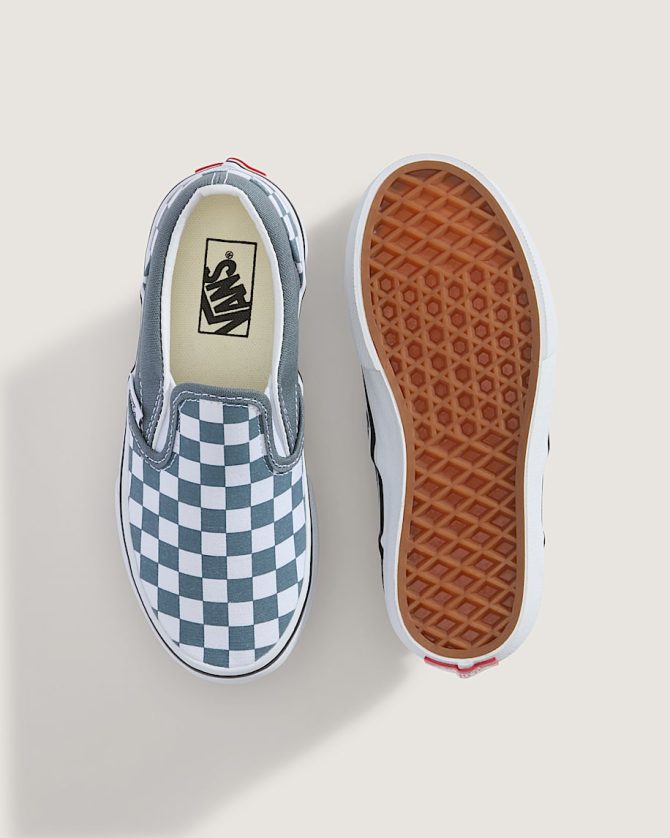 Little Kids Classic Slip-On Checkerboard Shoe VN000D0JRV2 - Image 3