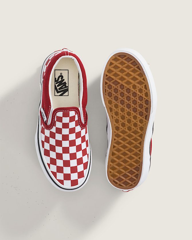 Little Kids Classic Slip-On Checkerboard Shoe VN000EECCPE - Image 3
