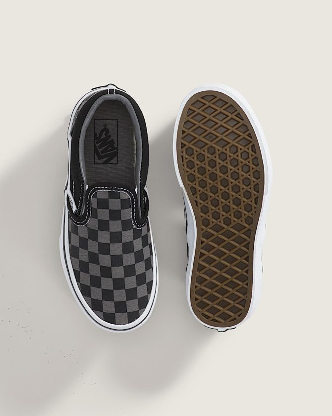 Little Kids Classic Slip-On Checkerboard Shoe VN000ZBUEO0 - Image 3