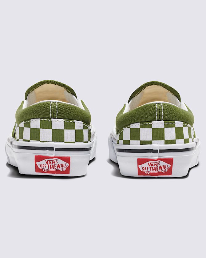Little Kids Classic Slip-On Checkerboard Shoe VN000CYTCIB - Image 4