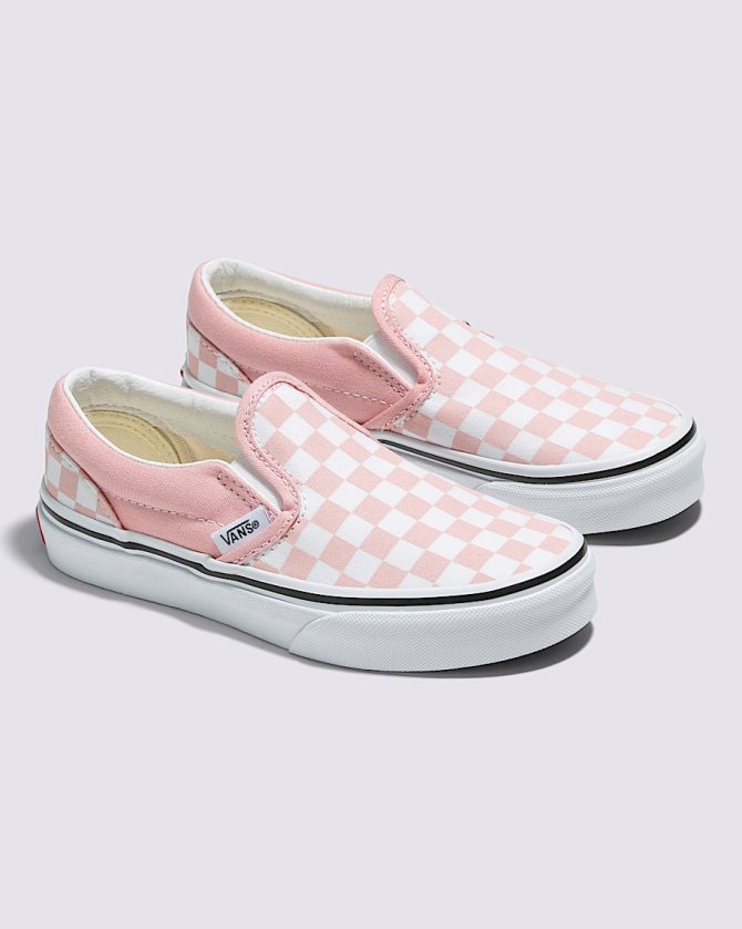 Little Kids Classic Slip-On Checkerboard Shoe VN0A5KXM99H - Image 2