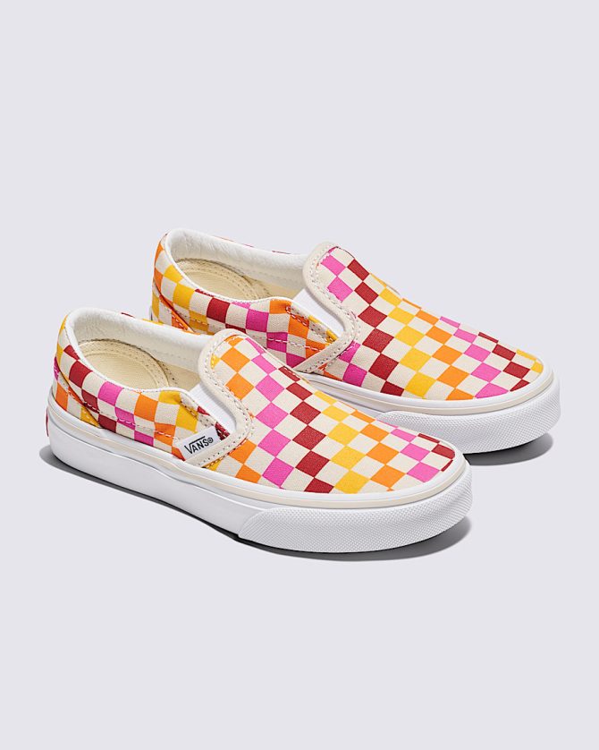 Little Kids Classic Slip-On Checkerboard Shoe VN000D0JCKK - Image 2