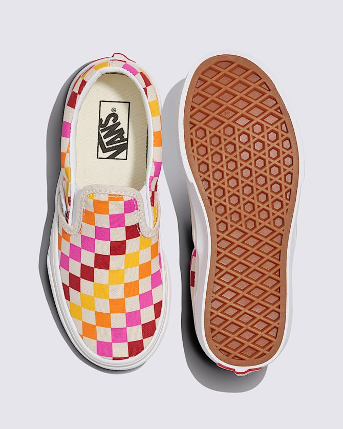 Little Kids Classic Slip-On Checkerboard Shoe VN000D0JCKK - Image 3