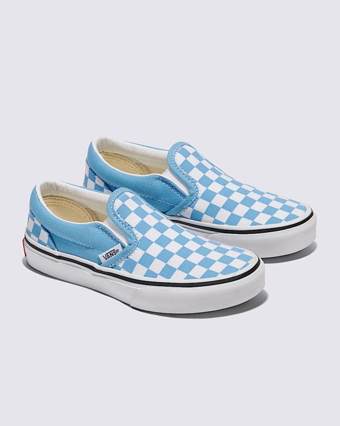 Little Kids Classic Slip-On Checkerboard Shoe VN000D0JE2W - Image 2