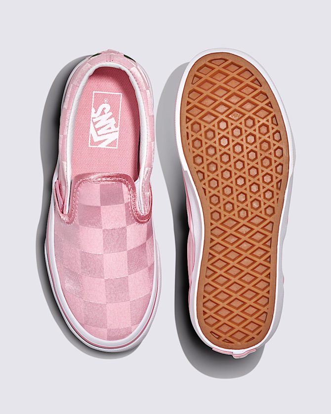 Little Kids Classic Slip-On Satin Shoe VN000D0JY3K - Image 3