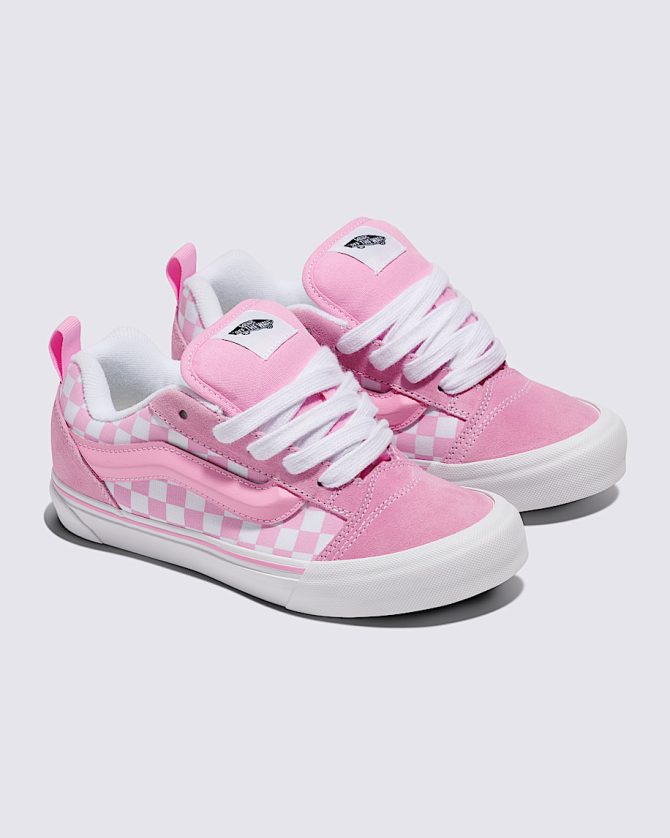 Little Kids Knu Skool Checkerboard Shoe VN000CYU2W0 - Image 2
