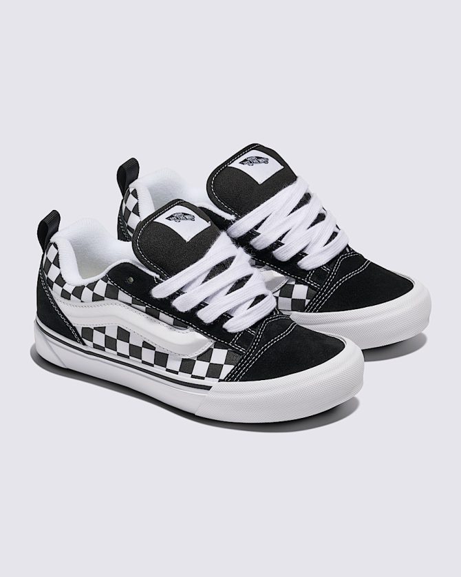 Little Kids Knu Skool Checkerboard Shoe VN000CYUBPB - Image 2