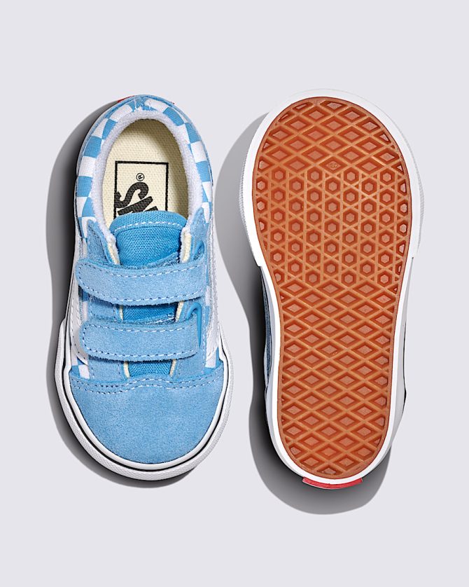 Toddler Old Skool V Checkerboard Shoe VN0009RCE2W - Image 3