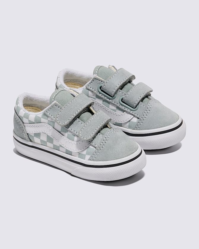 Toddler Old Skool V Checkerboard Shoe VN0009RCEPO - Image 2