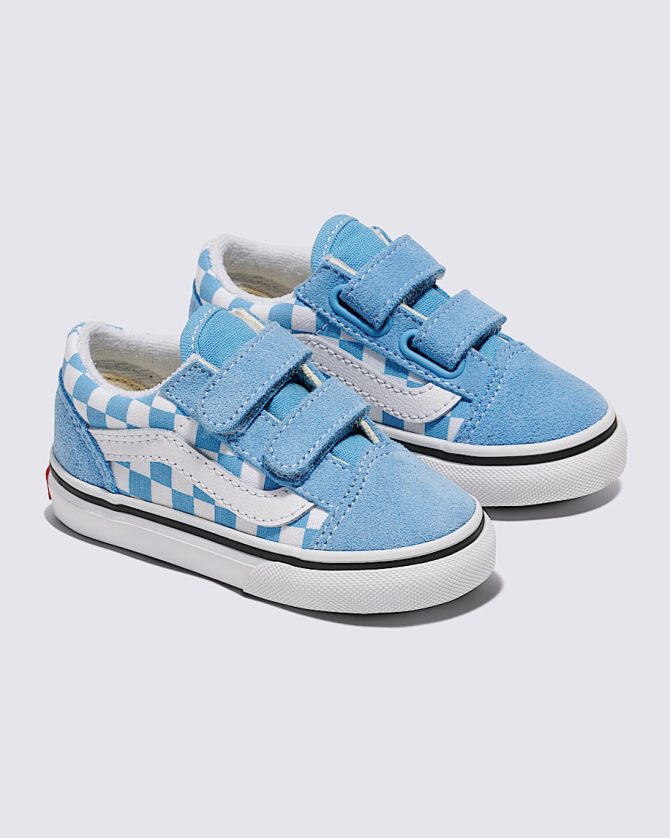 Toddler Old Skool V Checkerboard Shoe VN0009RCE2W - Image 2