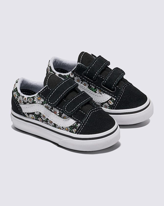 Toddler Old Skool V Daisies Shoe VN0009RCBA2 - Image 2