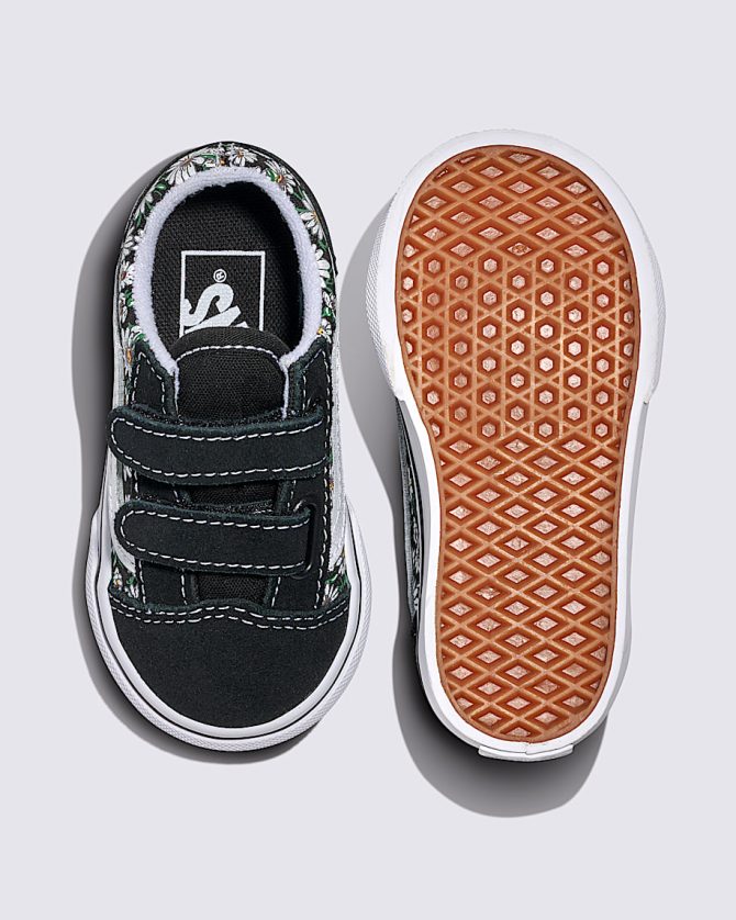 Toddler Old Skool V Daisies Shoe VN0009RCBA2 - Image 3