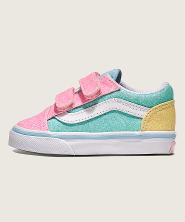 Toddler Old Skool V Glitter Shoe VN000CS6ZQP