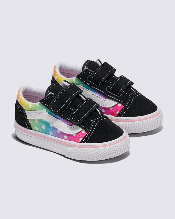 Toddler Old Skool V Polka Dots Shoe VN000CPZBOQ - Image 2