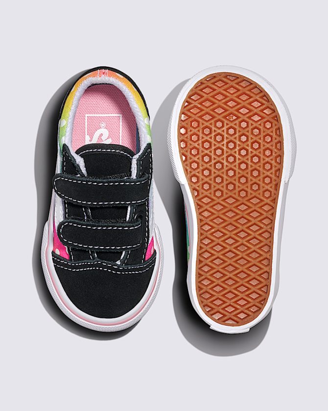 Toddler Old Skool V Polka Dots Shoe VN000CPZBOQ - Image 3