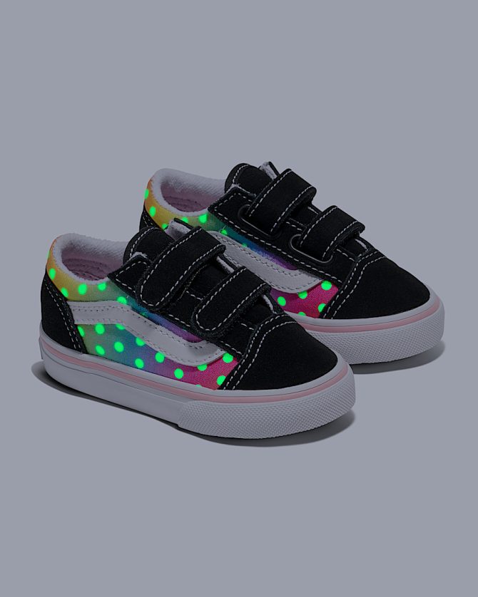 Toddler Old Skool V Polka Dots Shoe VN000CPZBOQ - Image 5