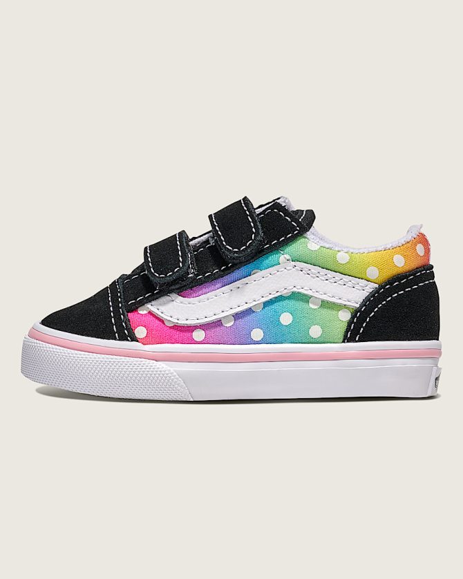 Toddler Old Skool V Polka Dots Shoe VN000CPZBOQ