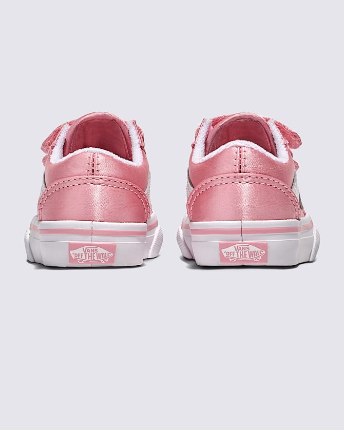 Toddler Old Skool V Satin Shoe VN000CTGY3K - Image 4