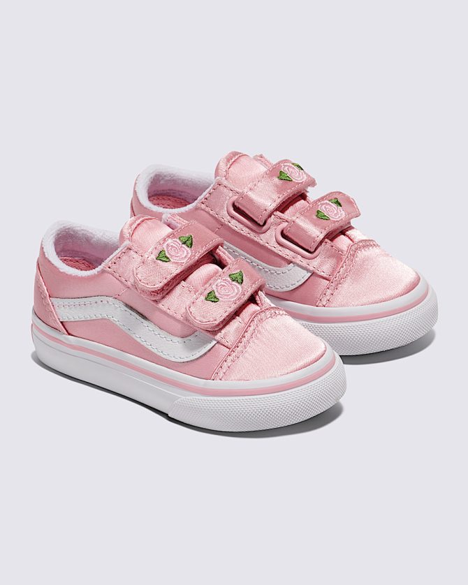Toddler Old Skool V Satin Shoe VN000CTGY3K - Image 2